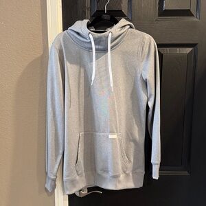 Volcom Light Gray Hoodie Sweater